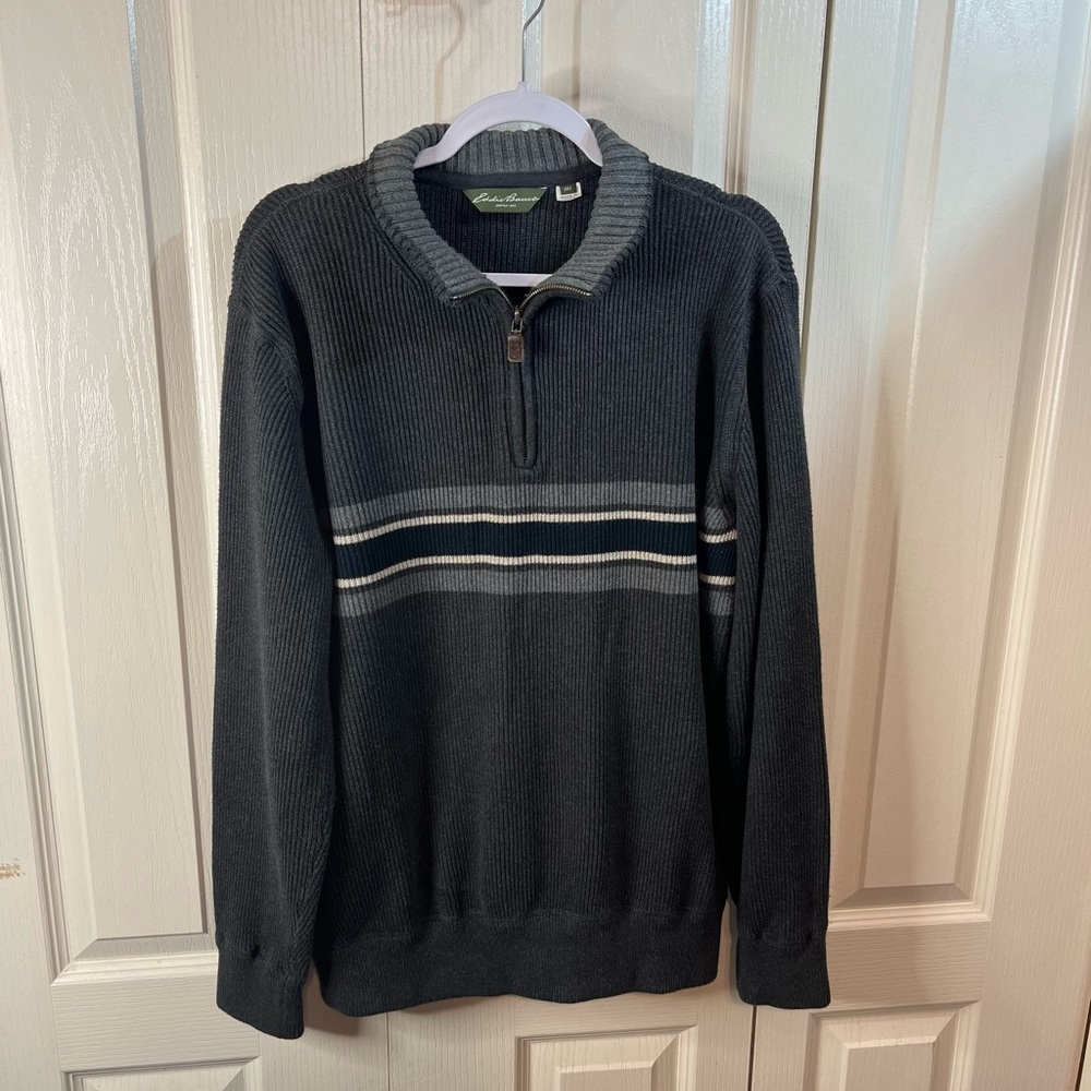 Eddie Bauer 1/4 Zip pullover sweater